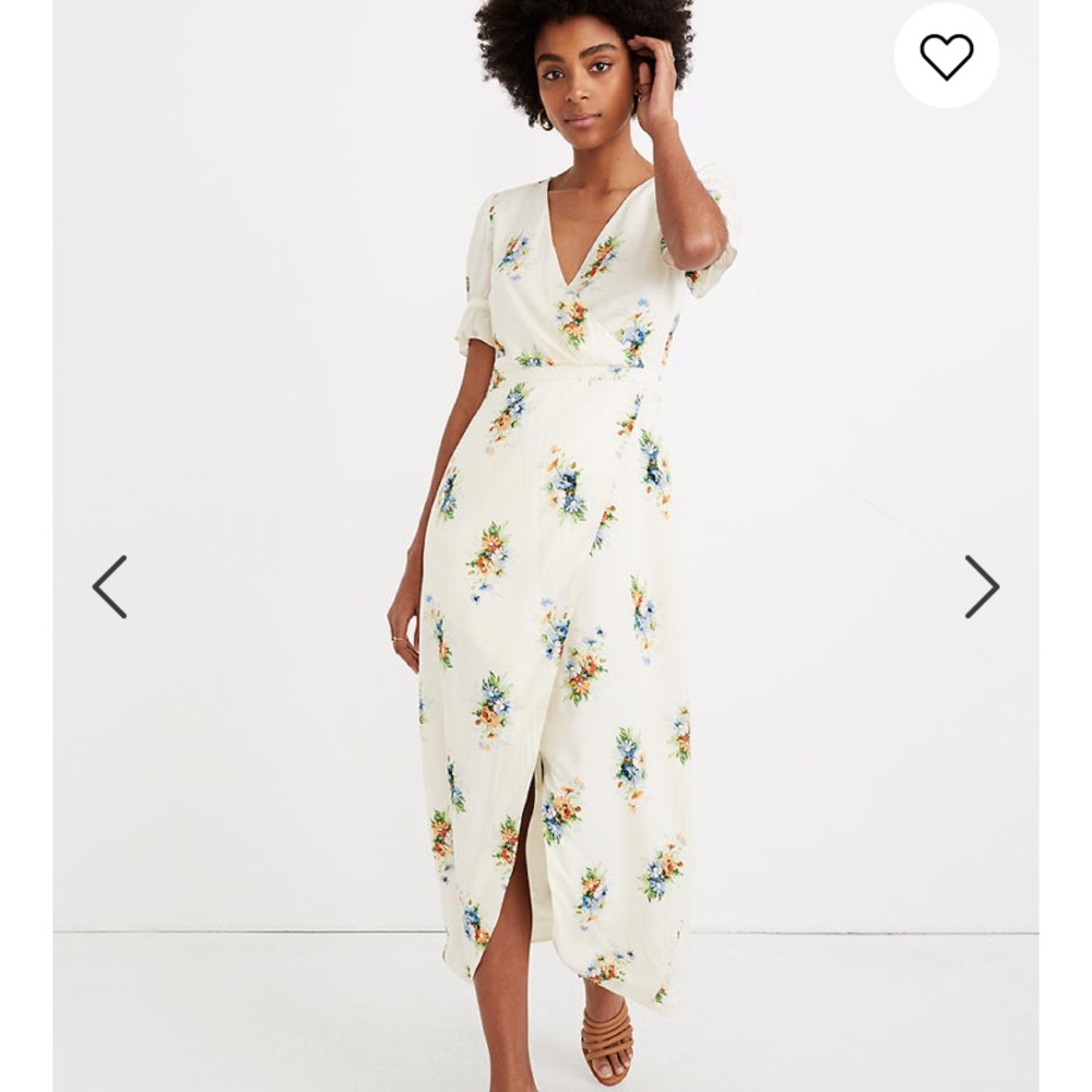 Madewell Ruffle-Sleeve Maxi Dress Classic Corsage